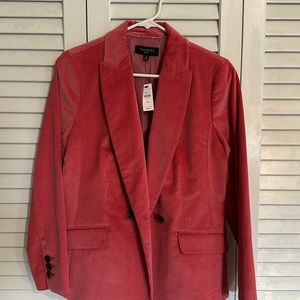 Talbot’s Pink Corduroy Blazer Women’s 8 petite
